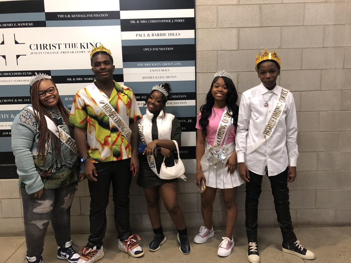Last years Court showing off their sashes and crowns at the 2022 Homecoming Dance.  Who will be crowned to the court this year?